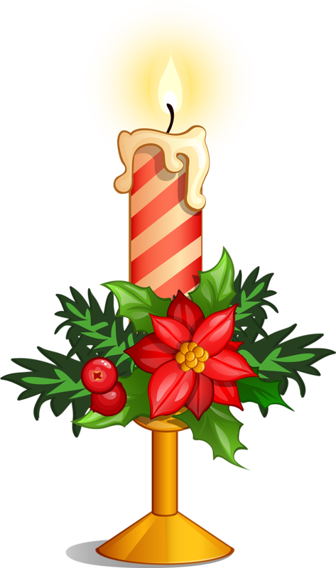 Transparent Christmas Tree Candle Christmas Flower Christmas Decoration for Christmas