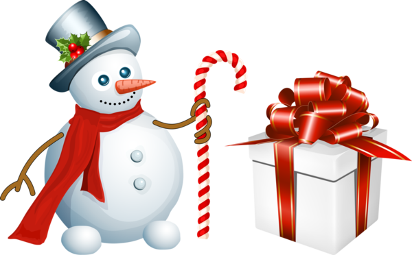 Transparent Snowman Christmas Santa Claus Flightless Bird for Christmas
