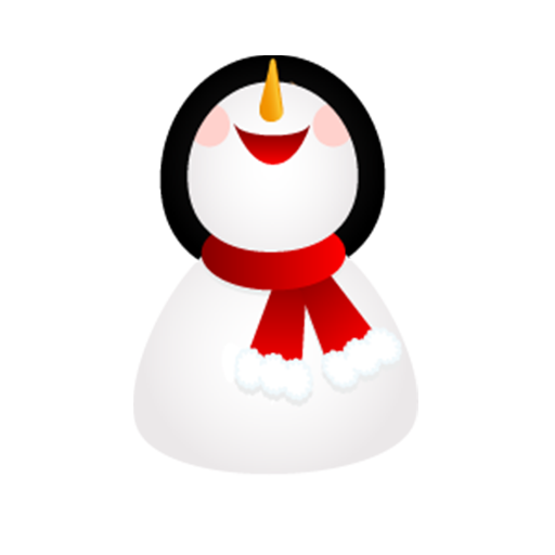 Transparent Snowman Snowflake Christmas Ornament for Christmas