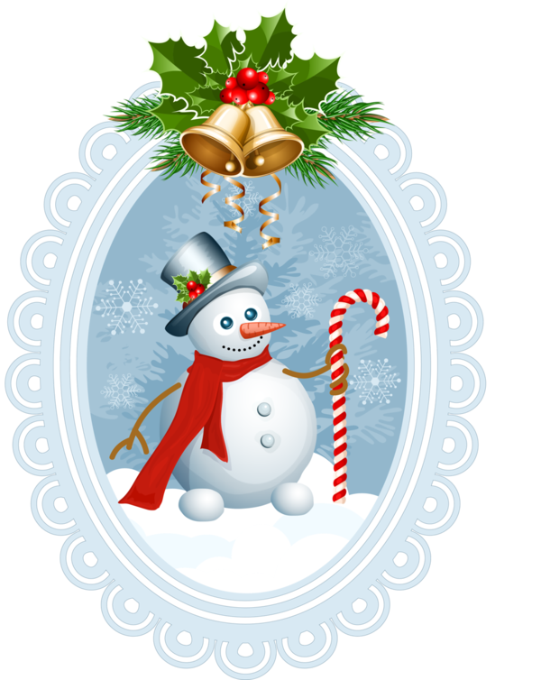 Transparent Santa Claus Christmas Ornament Christmas Decoration Snowman for Christmas