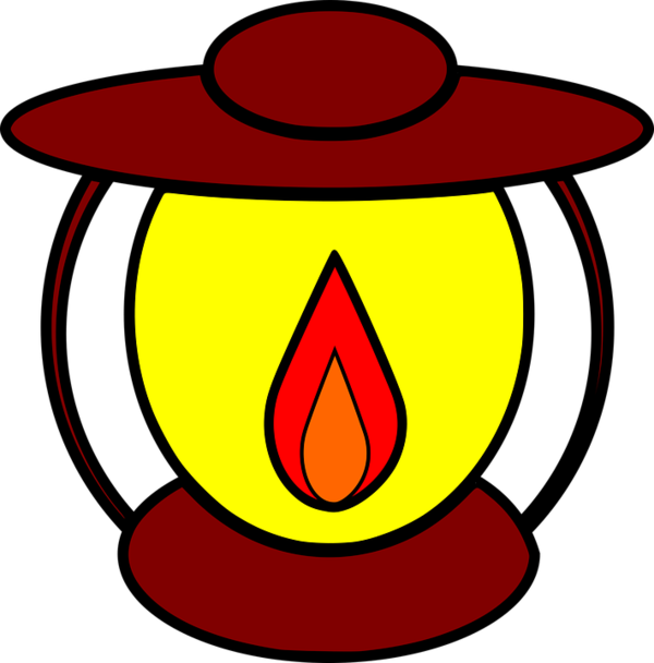 Transparent Light Oil Lamp Lamp Smiley Symbol for Diwali