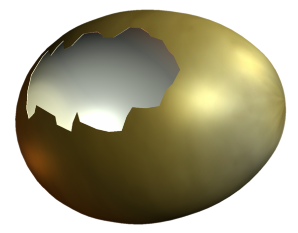 Transparent Egg Easter Egg Easter Sphere for Easter