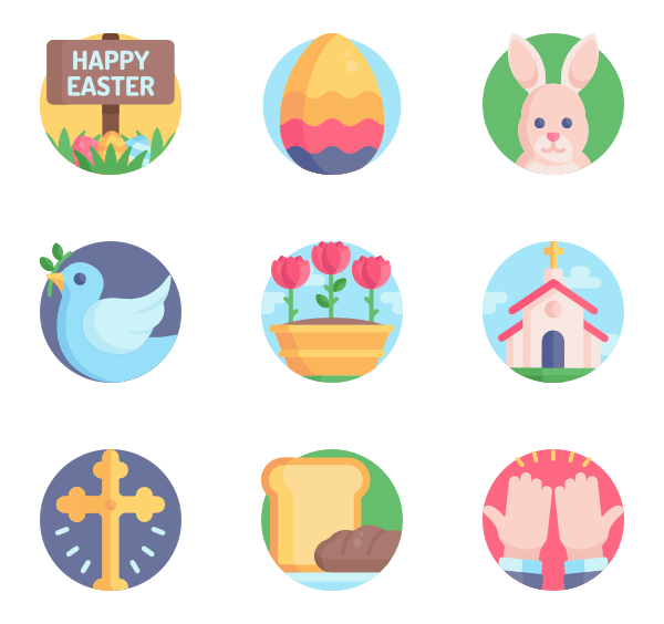 Transparent Flat Design Share Icon Apartment Easter for Easter