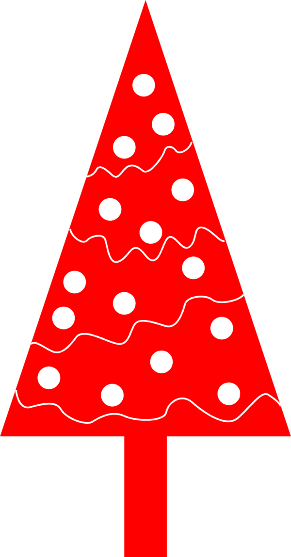Transparent Santa Claus Christmas Christmas Tree Christmas Ornament Triangle for Christmas