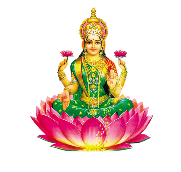 Transparent Ganesha Lakshmi Dhanteras Statue for Diwali