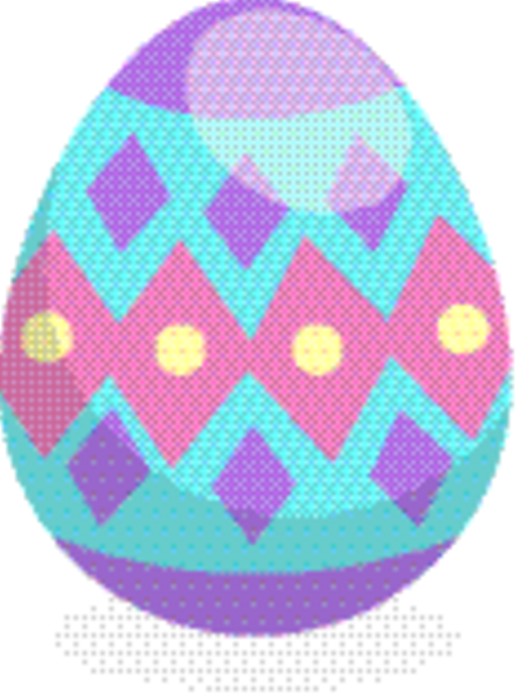 Transparent Easter Egg Easter Egg Turquoise for Easter