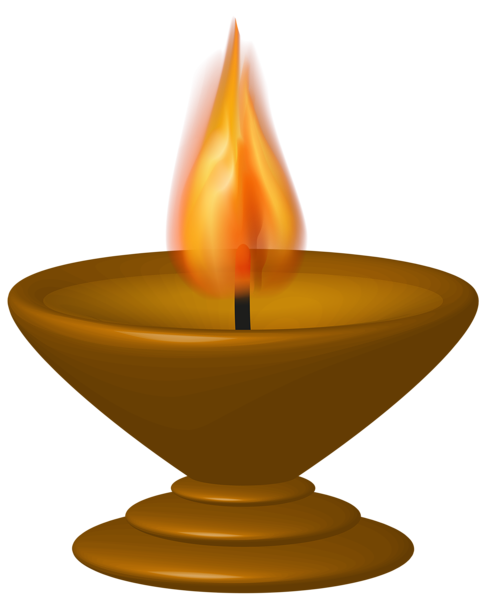 Transparent Candle Diwali Diya Wax Flameless Candle for Diwali