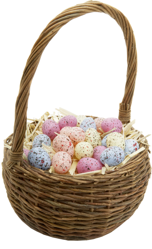 Transparent Easter Sham Ennessim Holiday Basket Easter Egg for Easter