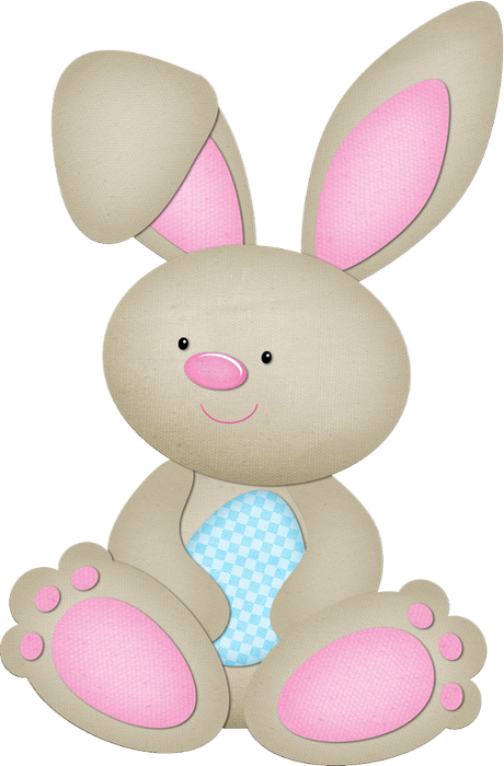 Transparent Rabbit Easter Bunny European Rabbit Pink for Easter