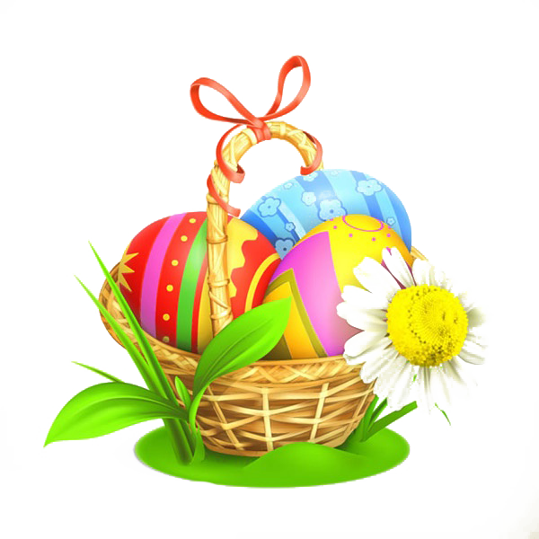 Transparent Easter Bunny Easter Easter Basket Flower Gift for Easter