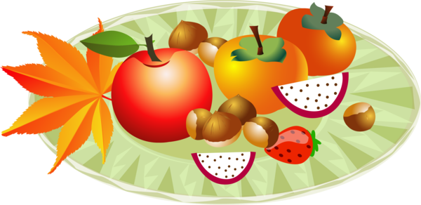 Transparent Autumn Fruit Food Vegetarian Food Apple for Thanksgiving