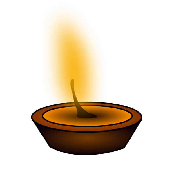 Transparent Buddhism Vesak Oil Lamp Cup Wax for Diwali