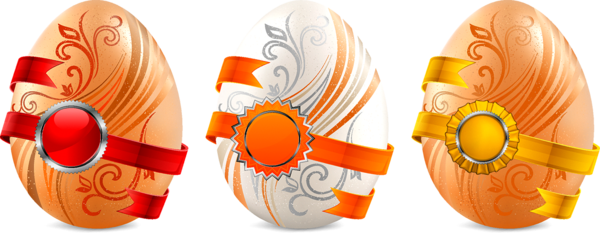 Transparent Egg Easter Easter Egg Orange for Easter