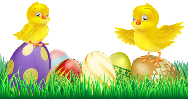 Transparent Easter Bunny Easter Chicken Water Bird Yellow for Easter