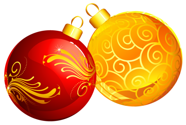 Transparent Christmas Christmas Ornament Christmas Decoration Orange Sphere for Christmas