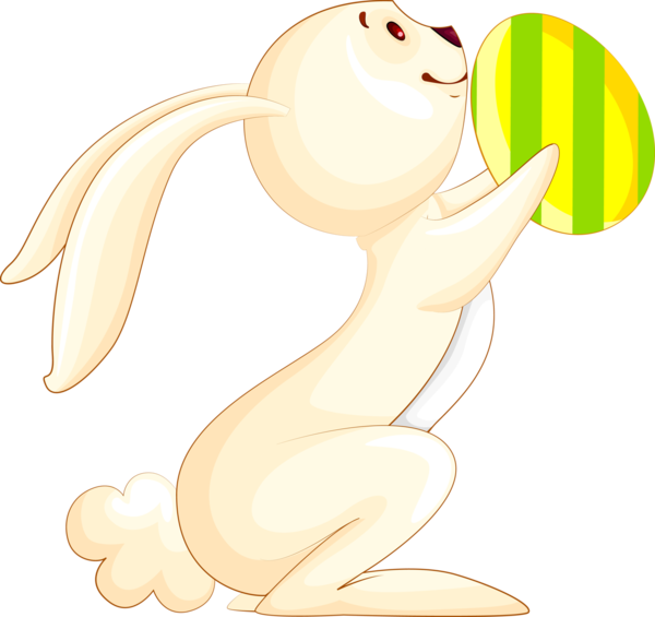 Transparent Easter Bunny Leporids Easter Food Beak for Easter