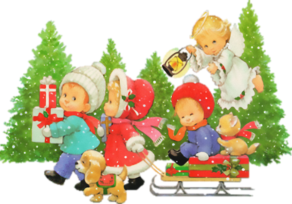 Transparent Christmas Animation Santa Claus Play Christmas Decoration for Christmas