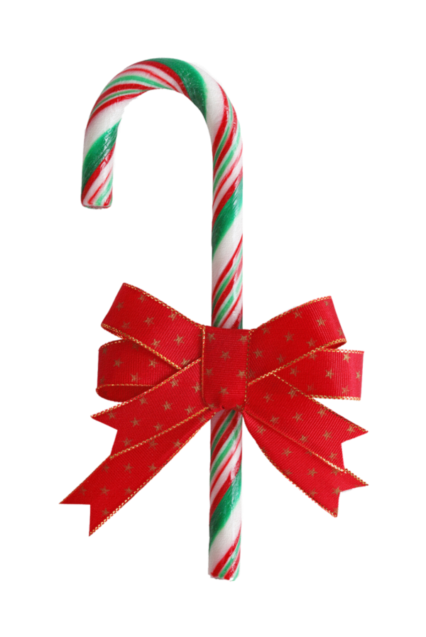 Transparent Candy Cane Christmas Caramel Christmas Ornament for Christmas