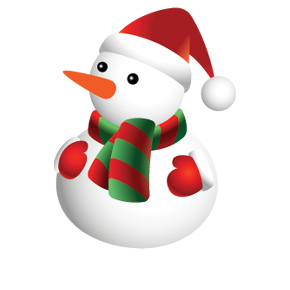 Transparent Santa Claus Christmas Gift Snowman Christmas Ornament for Christmas