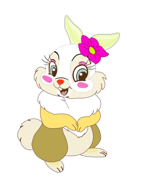 Transparent Cat Television Rabbit Cartoon for Easter