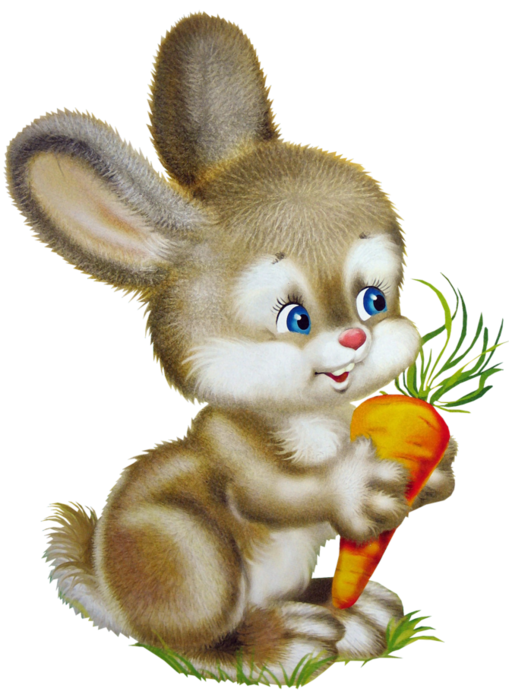Transparent Leporids Easter Bunny Rabbit Hare for Easter