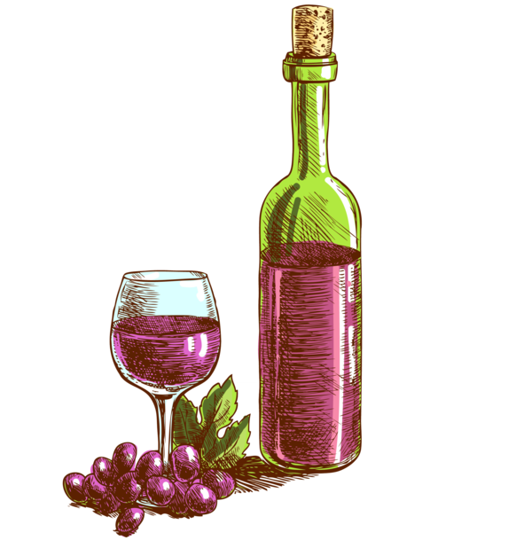 Transparent Wine Sparkling Wine Champagne Glass Bottle Stemware for Thanksgiving