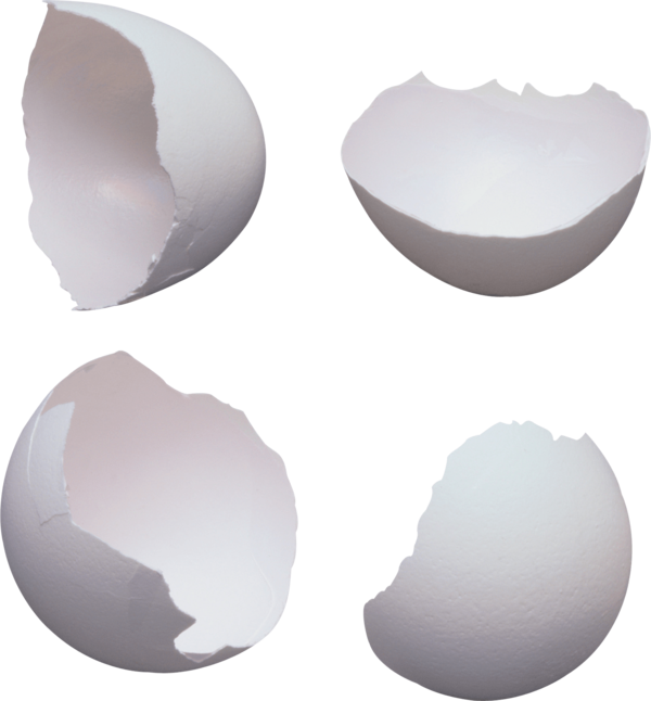 Transparent Eggshell Egg Yolk Sphere for Easter
