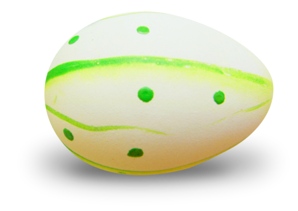 Transparent Easter Virgin Boy Egg Sphere Material Yellow for Easter