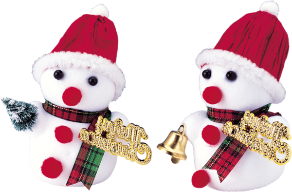 Transparent Christmas Snowman Animation Stuffed Toy Christmas Ornament for Christmas
