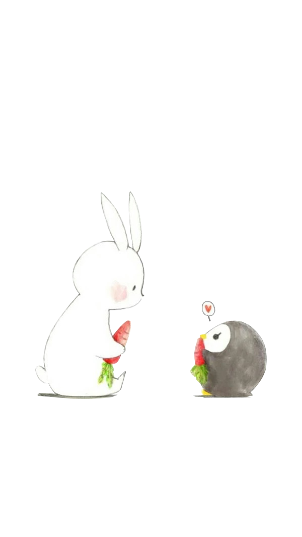 Transparent Easter Bunny Rabbit Cartoon for Easter