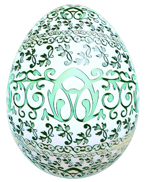 Transparent Easter Egg Egg Egg Decorating Green Holiday Ornament for Easter