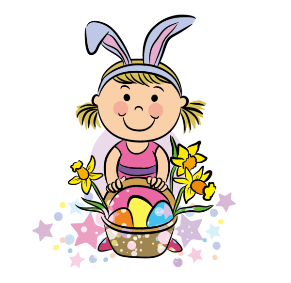 Transparent Child Childrens Day Cartoon Food Easter Bunny for Easter