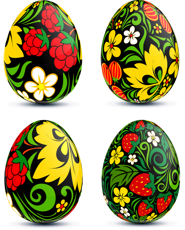 Transparent Easter Egg Easter Ornament Food for Easter