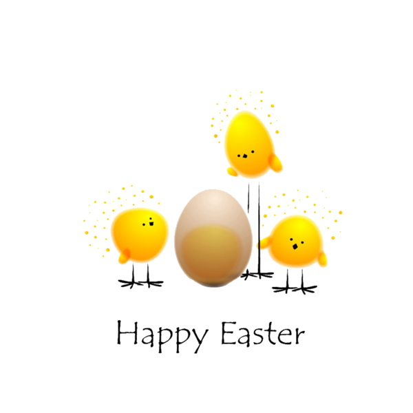 Transparent Easter Cdr Cartoon Text Smiley for Easter