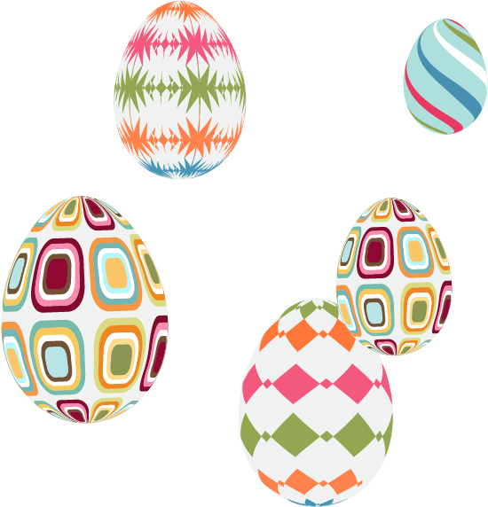 Transparent Easter Easter Egg Egg Point for Easter