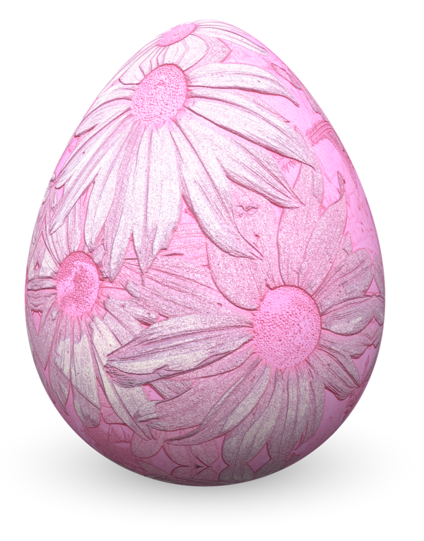 Transparent Easter Egg Egg Easter Pink for Easter