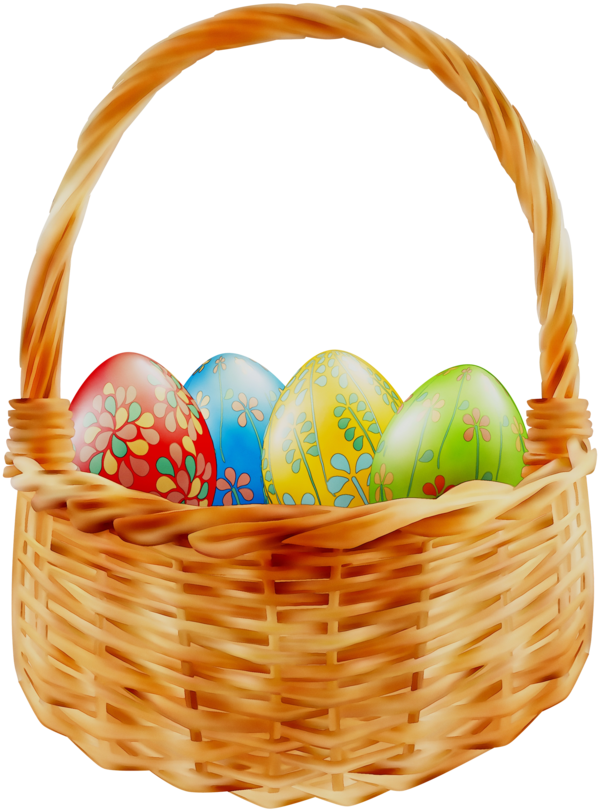 Transparent Food Gift Baskets Easter Basket for Easter