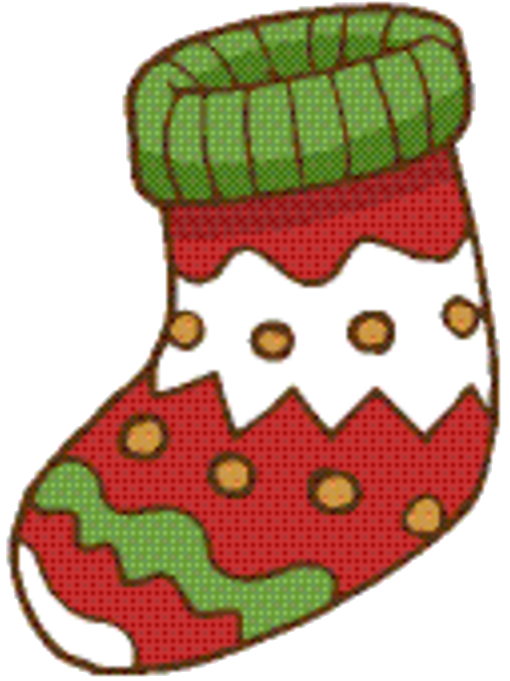 Transparent Christmas Ornament Shoe Christmas Stockings Christmas Stocking Footwear for Christmas