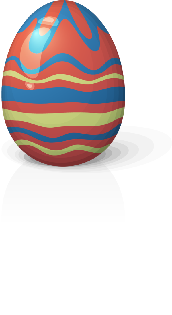 Transparent Easter Bunny Red Easter Egg Easter Egg Ball Sphere for Easter