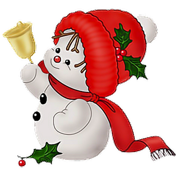 Transparent Santa Claus Christmas Christmas Decoration Flower Snowman for Christmas