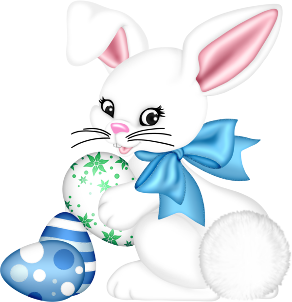Transparent Easter Bunny Easter Rabbit Animal Figure for Easter
