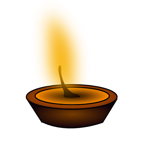 Transparent Light Incandescent Light Bulb Electric Light Cup Wax for Diwali