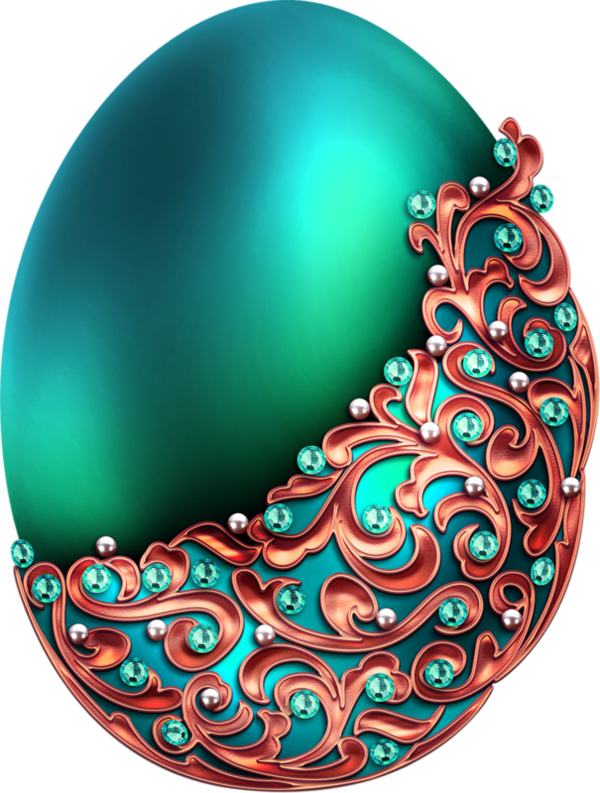 Transparent Easter Egg Egg Easter Turquoise Aqua for Easter