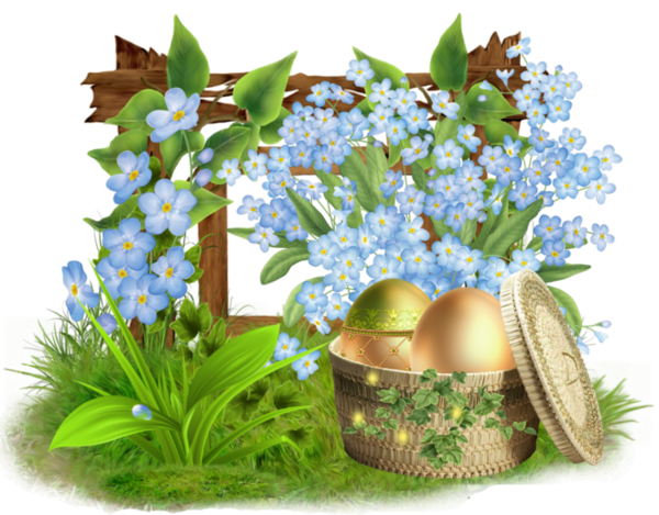 Transparent Lapel Pin Clothing Scorpion Grasses Flower Flowerpot for Easter
