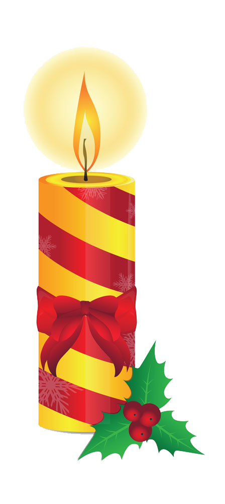 Transparent Christmas Candle Christmas Gift Christmas Ornament Tree for Christmas