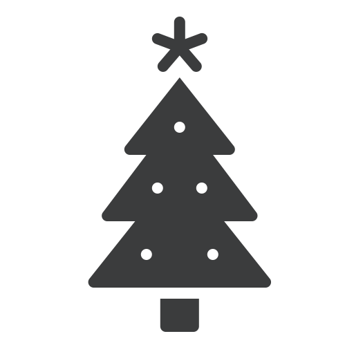 Transparent Christmas Ornament Christmas Tree Treetopper Fir Pine Family for Christmas