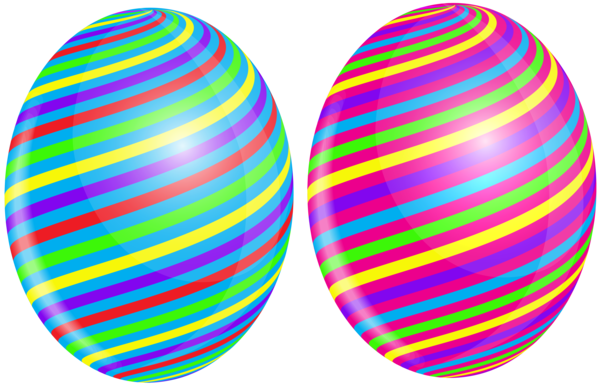 Transparent Easter Symbol Animation Line for Easter