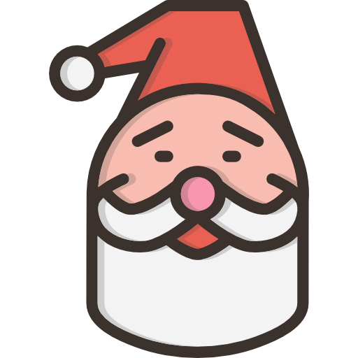 Transparent Santa Claus Christmas Gift Snout Nose for Diwali