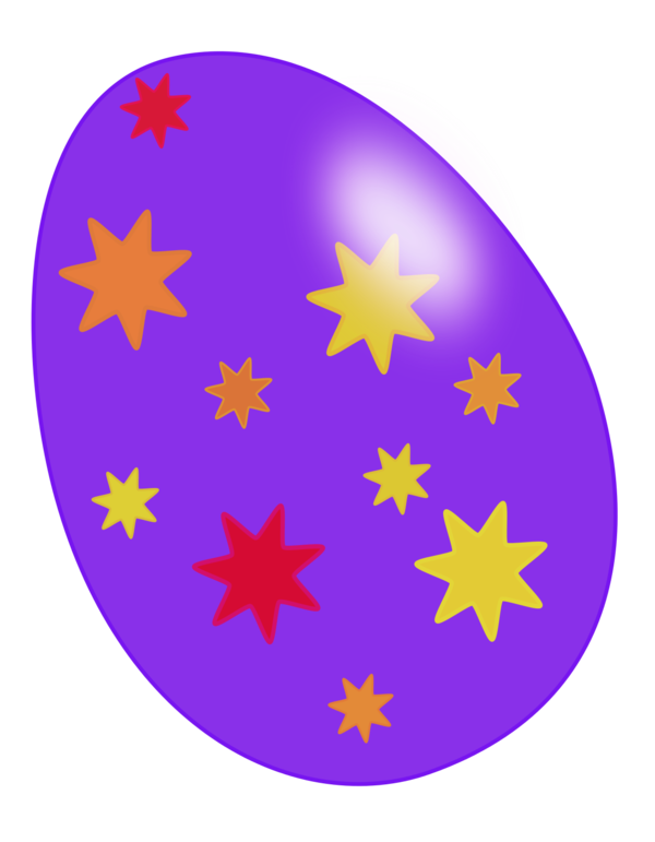 Transparent Easter Bunny Easter Egg Easter Star Point for Easter