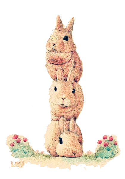 Transparent Rabbit Hare Iphone 6s Animal Figure for Easter